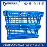 1100X1100X150mm Heavy Duty Grid Rackable Plastic Packaging Pallet Manufacturer
