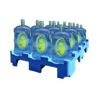 Plastikpalette für Wasserflaschen