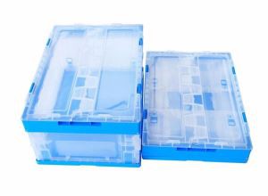 Kleine zusammenklappbare Plastikkiste