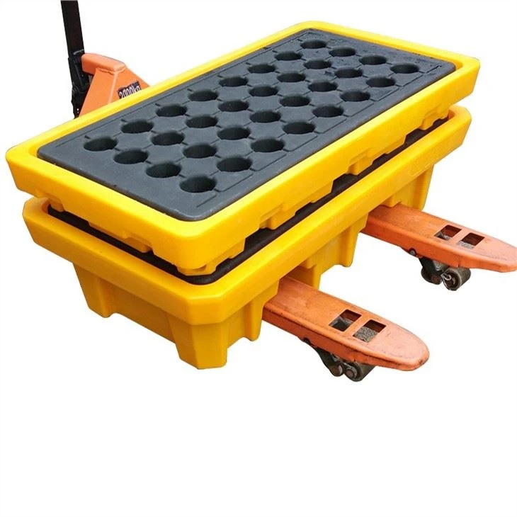 Acid-resistant-heavy-duty-spill-pallet