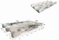 1830 x 1000 x 140 mm HDPE-Kunststoff-Industriepaletten