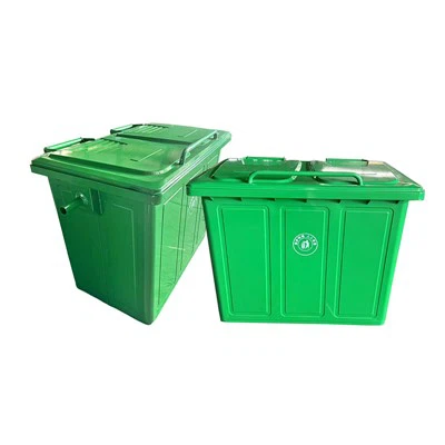 Robuste Mülltonnen auf Rädern mit Deckel