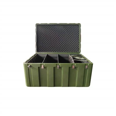 Wasserdichtes 120 x 80 x 80 rotationsgeformtes Gehäuse in Militärqualität